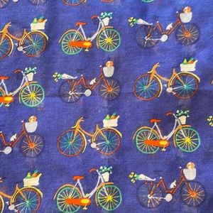 Cowl neck bicycle scarf